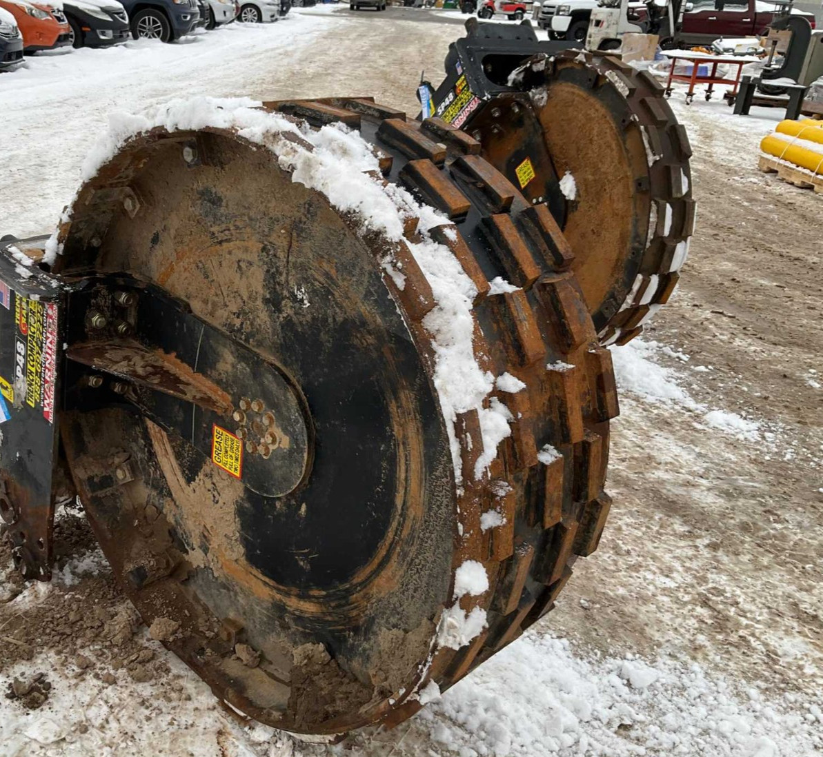 Trench Grader SP42 Vibratory Compactor Wheel SP48 – FREE FREIGHT
