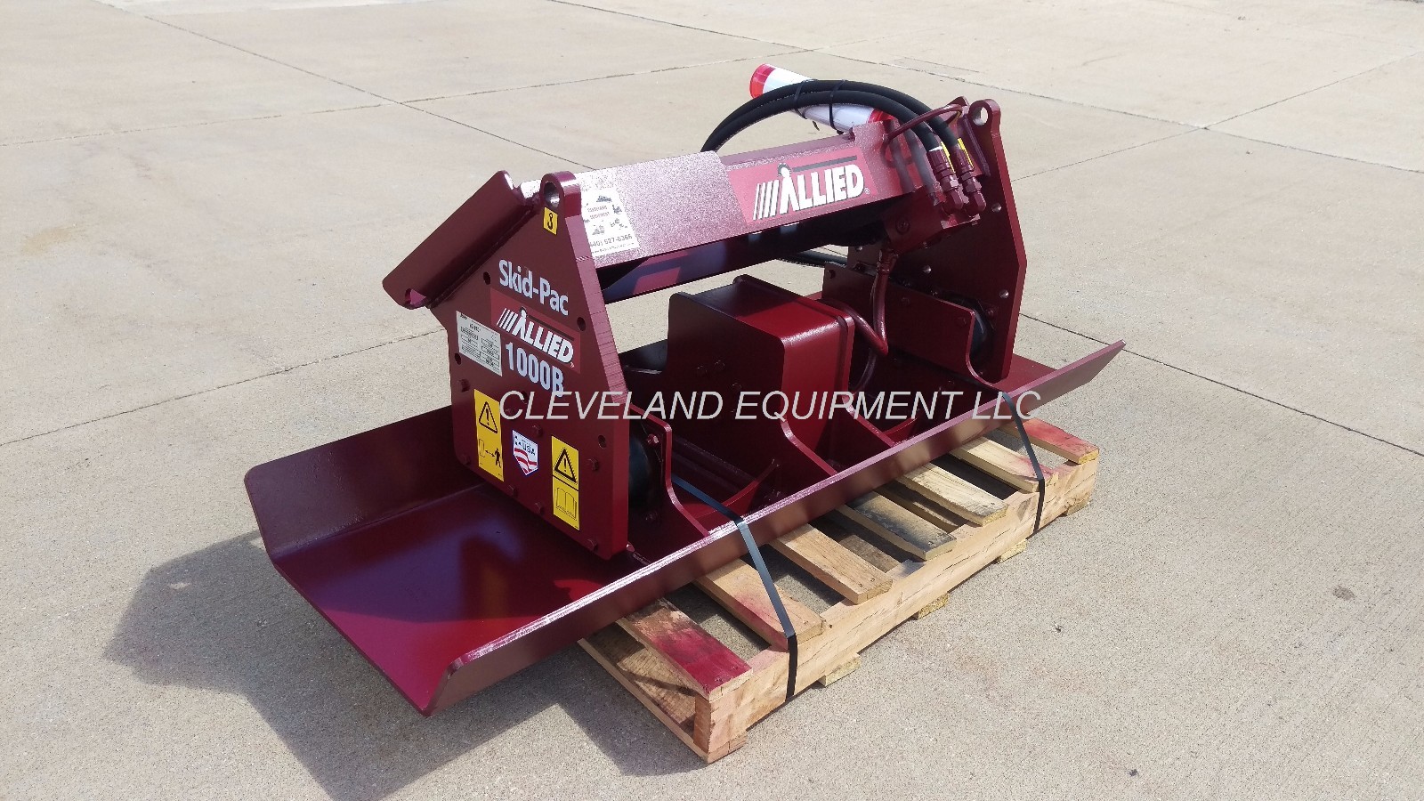 72″ RAMMER HO-PAC 1000CS VIBRATORY COMPACTOR ATTACHMENT Bobcat Skid Steer Loader