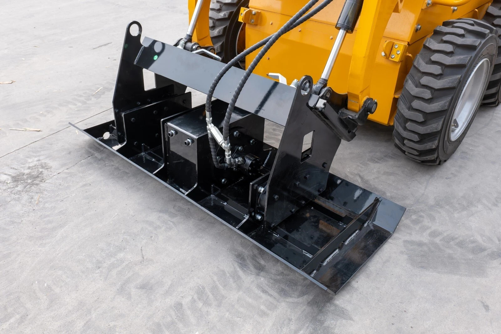 72″ Vibratory Soil Dirt Gravel Plate Compactor Skid Steer Attachment Bobcat CAT