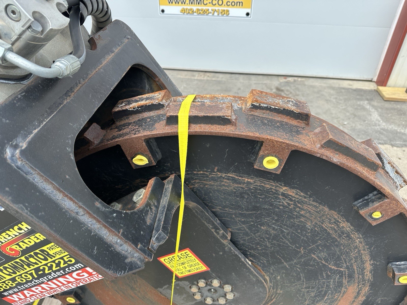 Trench Grader SP42 Vibratory Compactor Wheel SP48 Skid loader Skid steer bobcat
