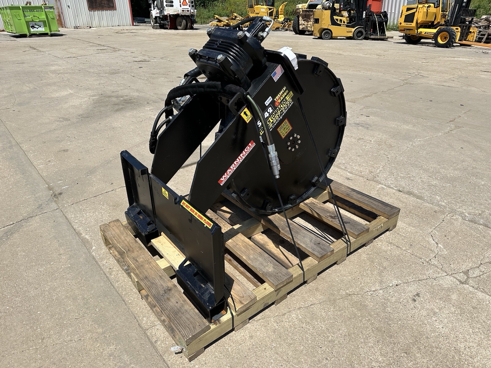 Trench Grader SP42 Vibratory Compactor Wheel SP48