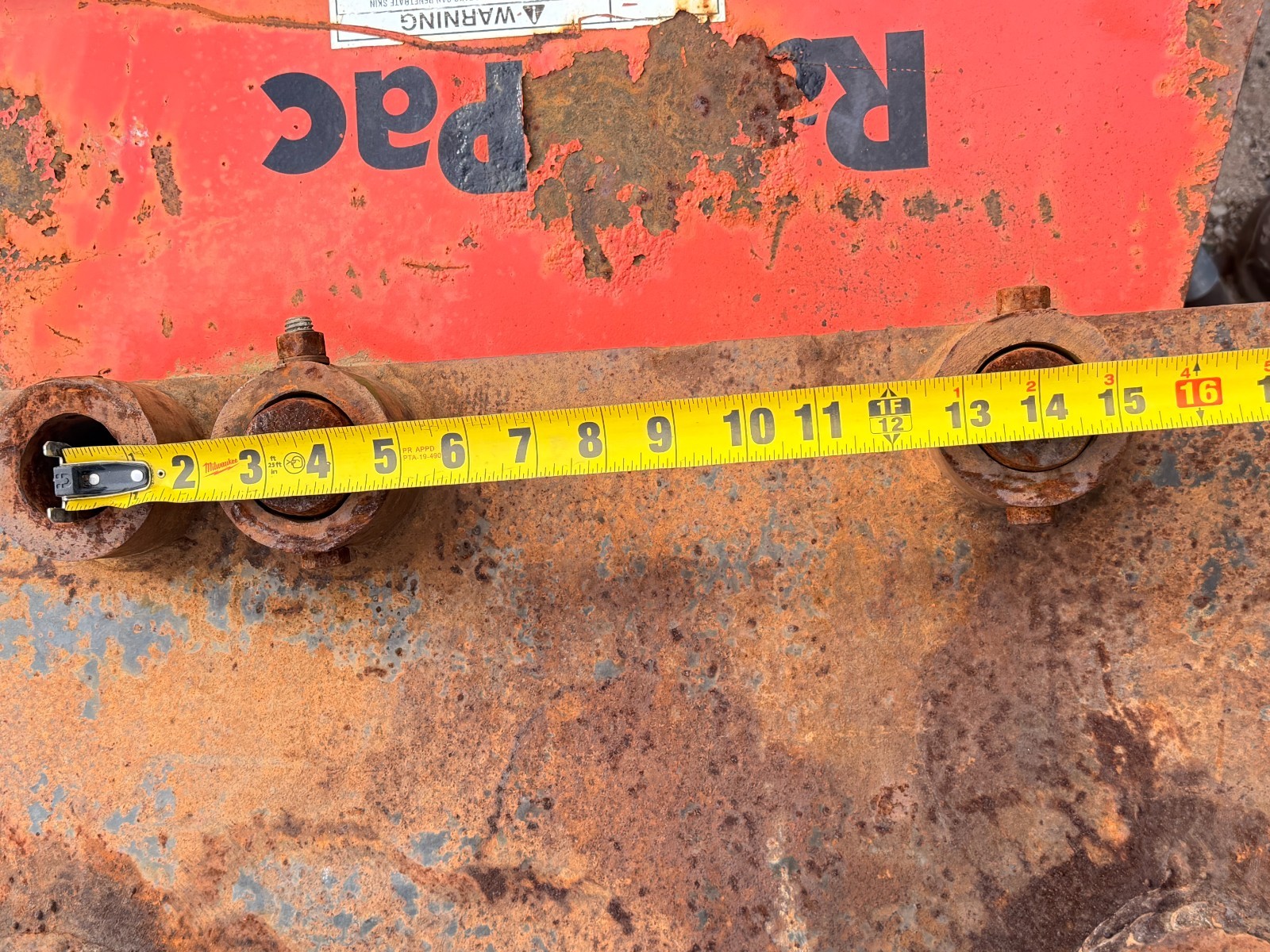 RAMPAC RP20 VIBRATORY POST DRIVER COMPACTOR ATTACHMENT Excavator Tamper