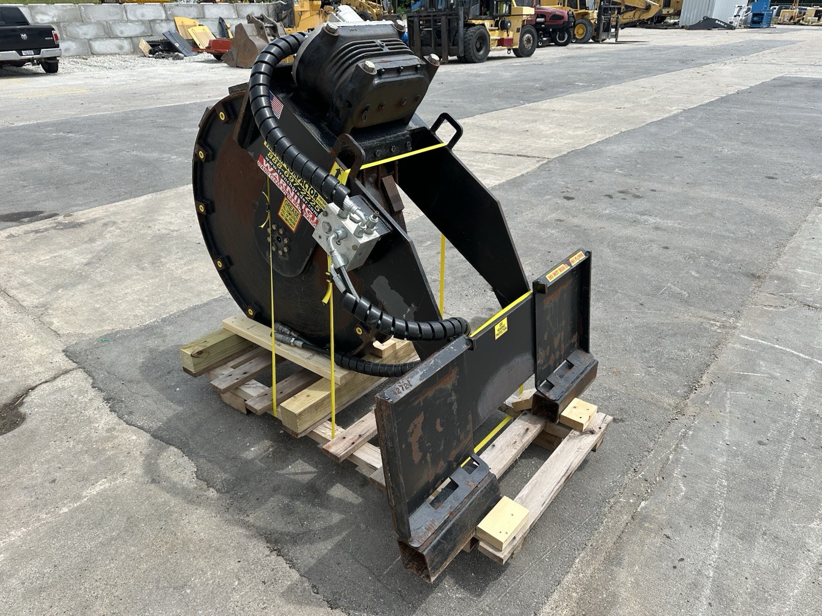 Trench Grader SP42 Vibratory Compactor Wheel SP48 Skid loader Skid steer bobcat