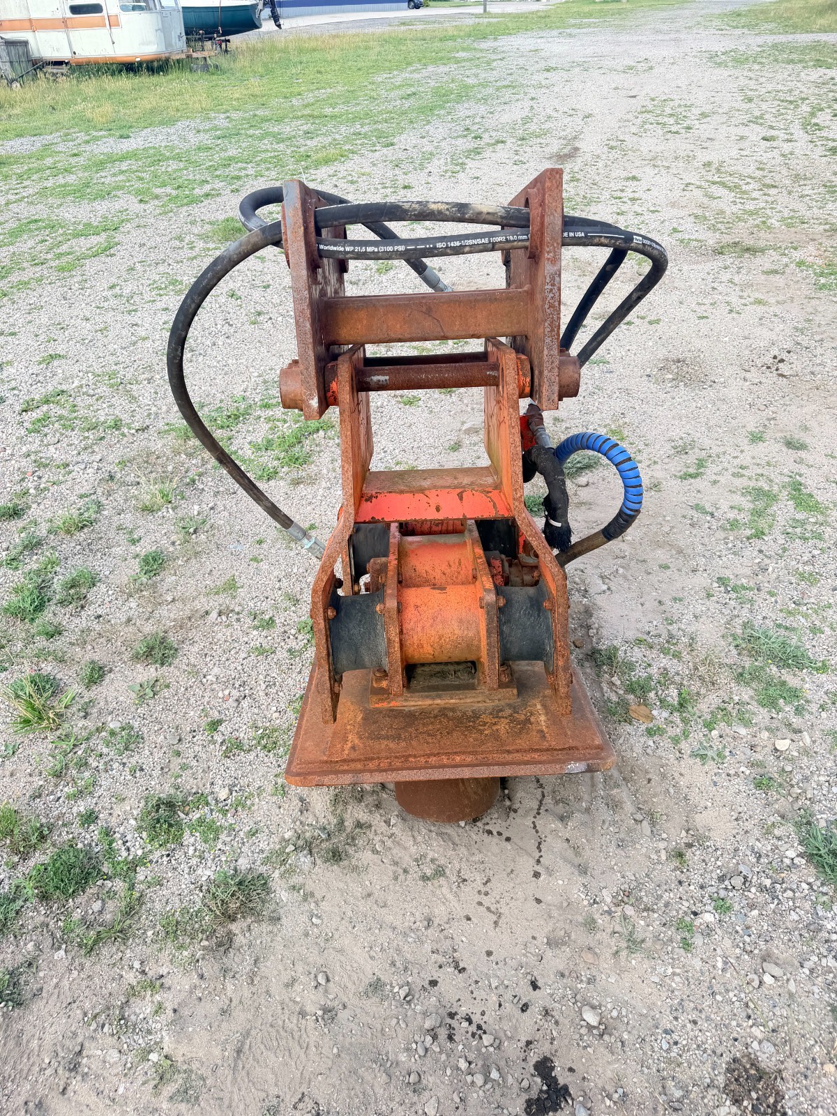 RAMPAC RP20 VIBRATORY POST DRIVER COMPACTOR ATTACHMENT Excavator Tamper