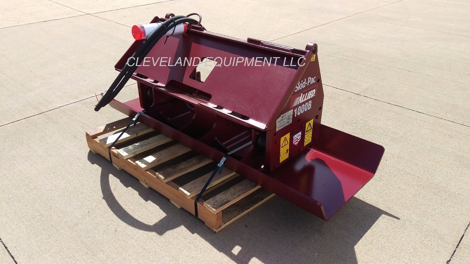 72″ RAMMER HO-PAC 1000-CS VIBRATORY PLATE COMPACTOR ATTACHMENT Skid Steer Roller