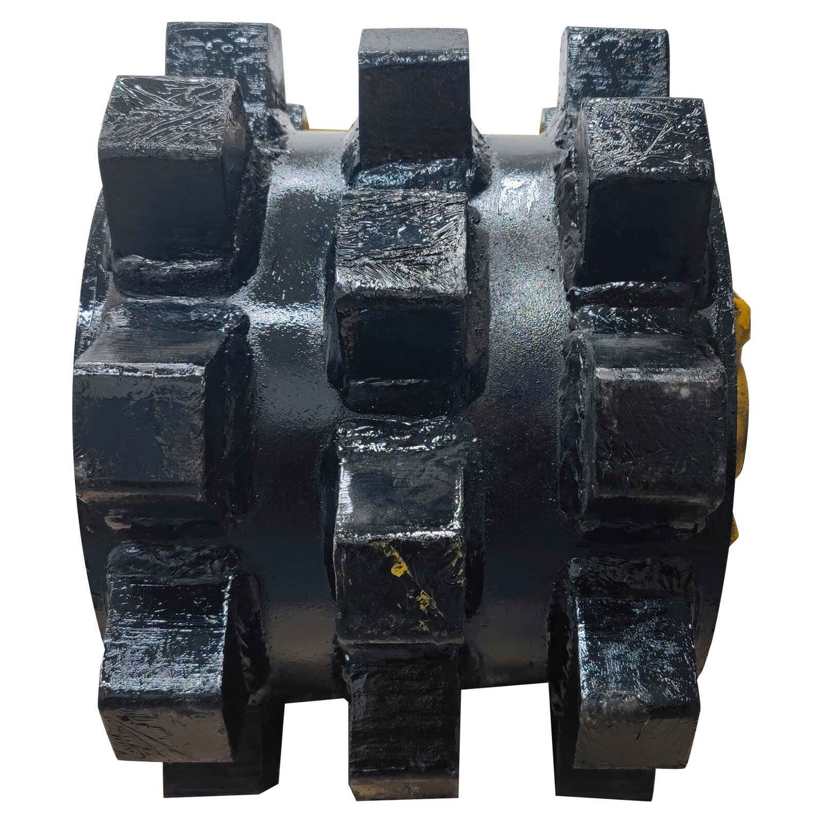 Small Excavator Attachment Compaction Wheel Trench Compaction Auxiliary Tool