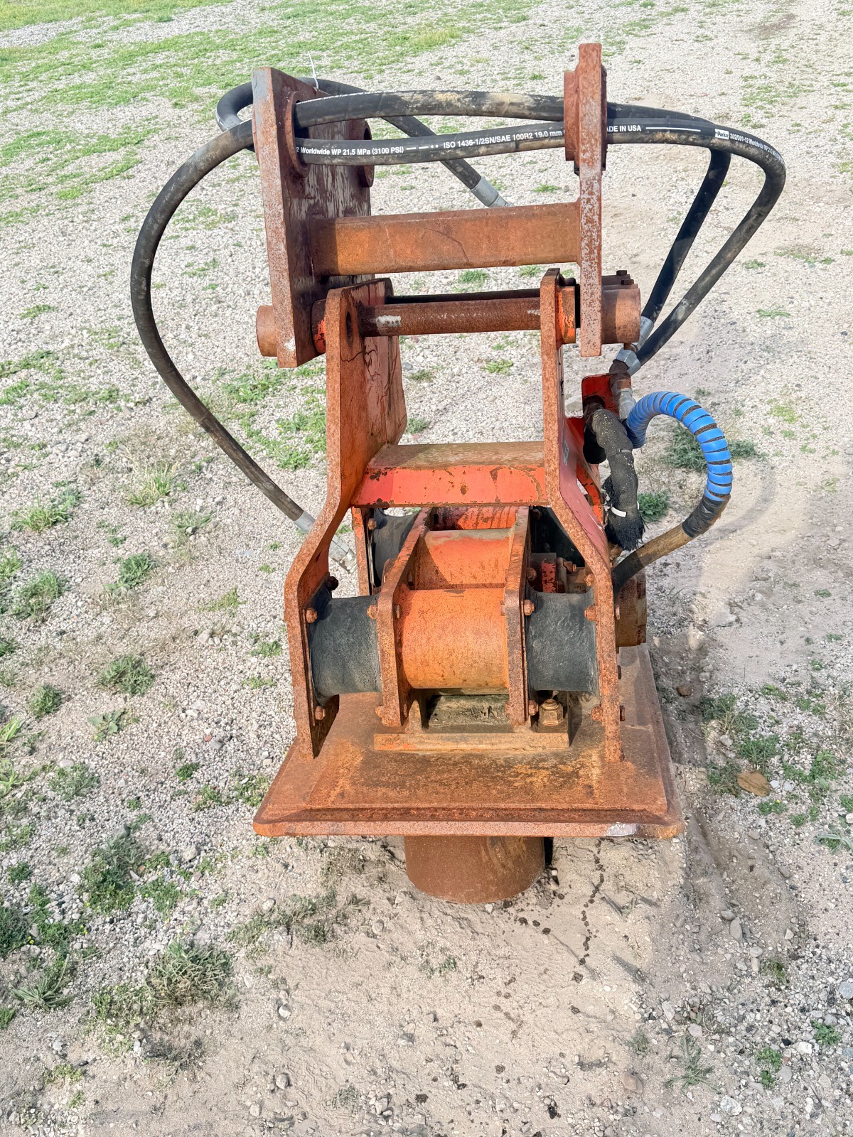 RAMPAC RP20 VIBRATORY POST DRIVER COMPACTOR ATTACHMENT Excavator Tamper