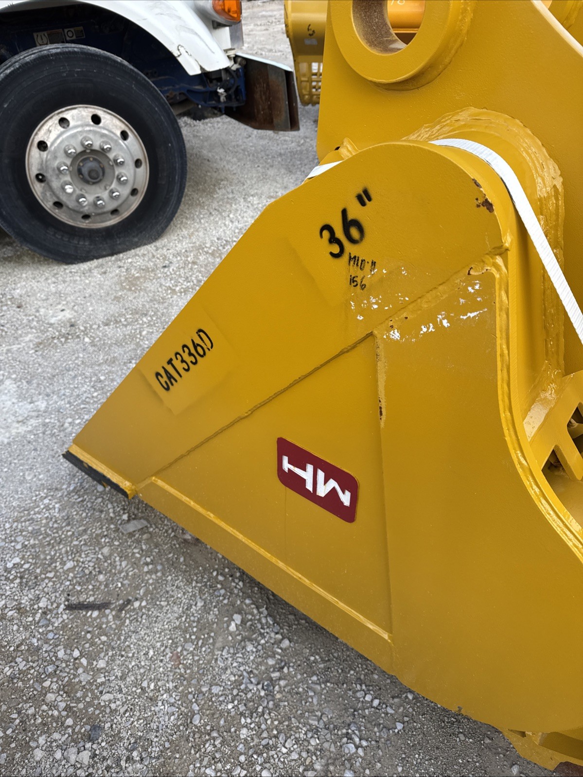 Cat 336 36” Excavator Roller Compactor Trench Bucket 90 100 Mm Pin New