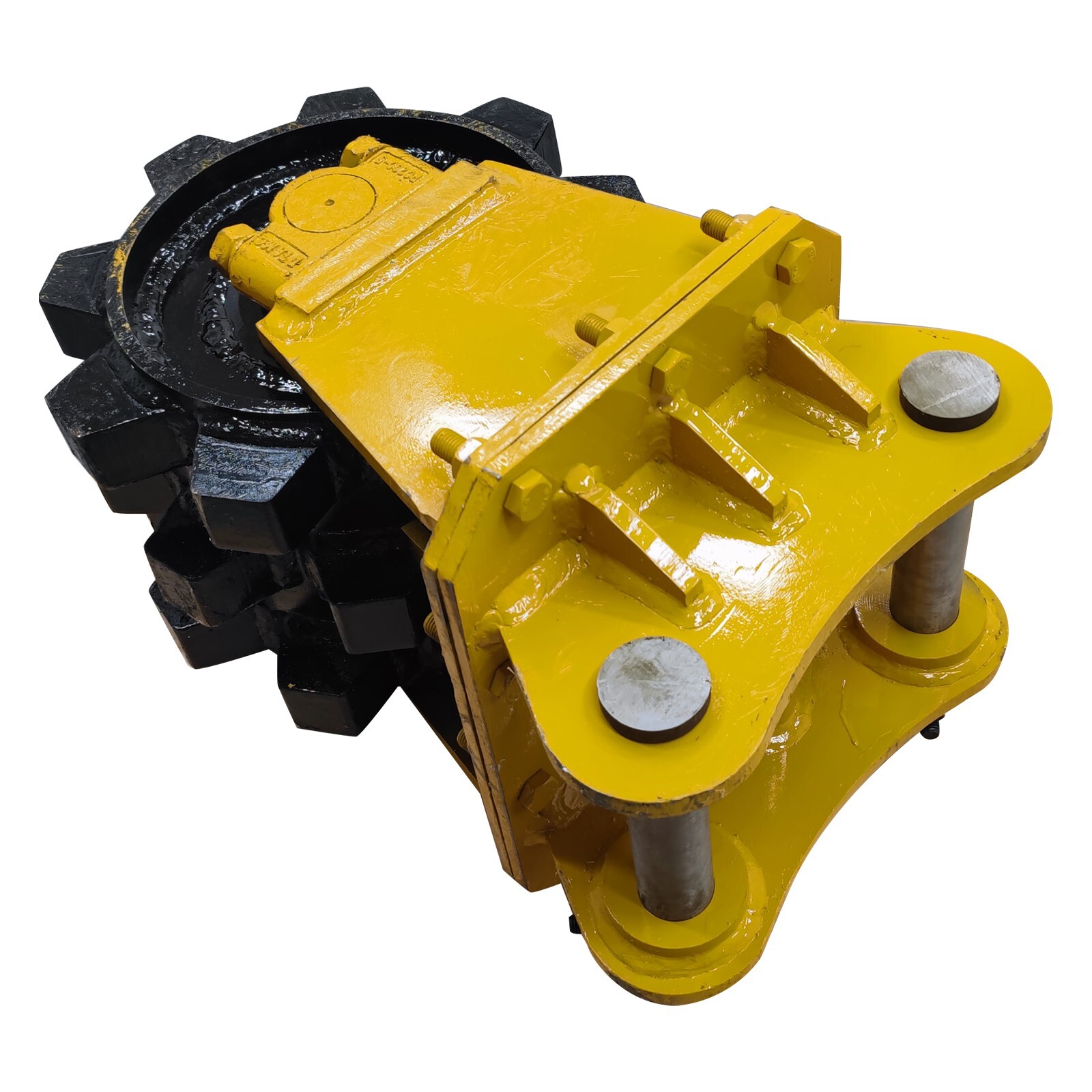 Small Excavator Attachment Compaction Wheel Trench Compaction Auxiliary Tool