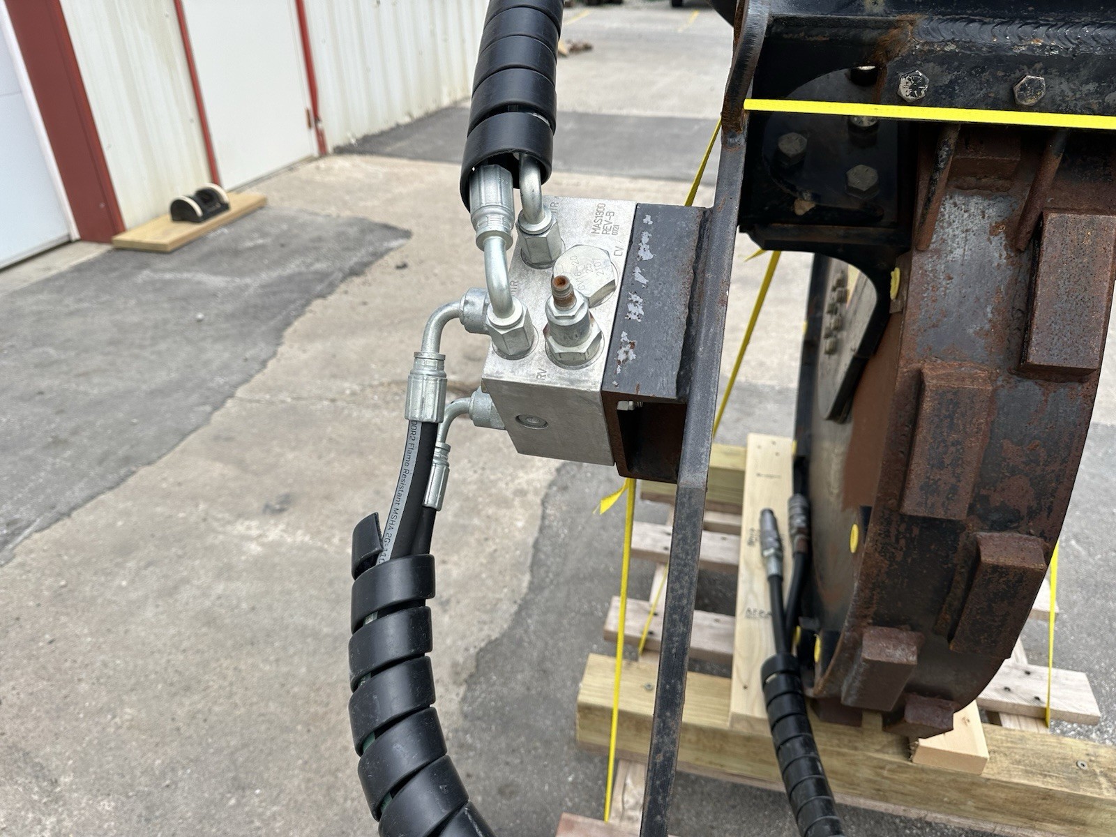 Trench Grader SP42 Vibratory Compactor Wheel SP48 Skid loader Skid steer bobcat