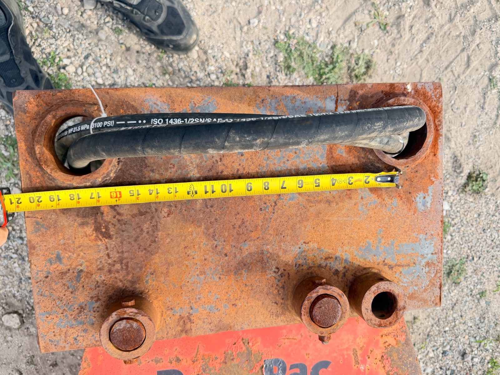 RAMPAC RP20 VIBRATORY POST DRIVER COMPACTOR ATTACHMENT Excavator Tamper