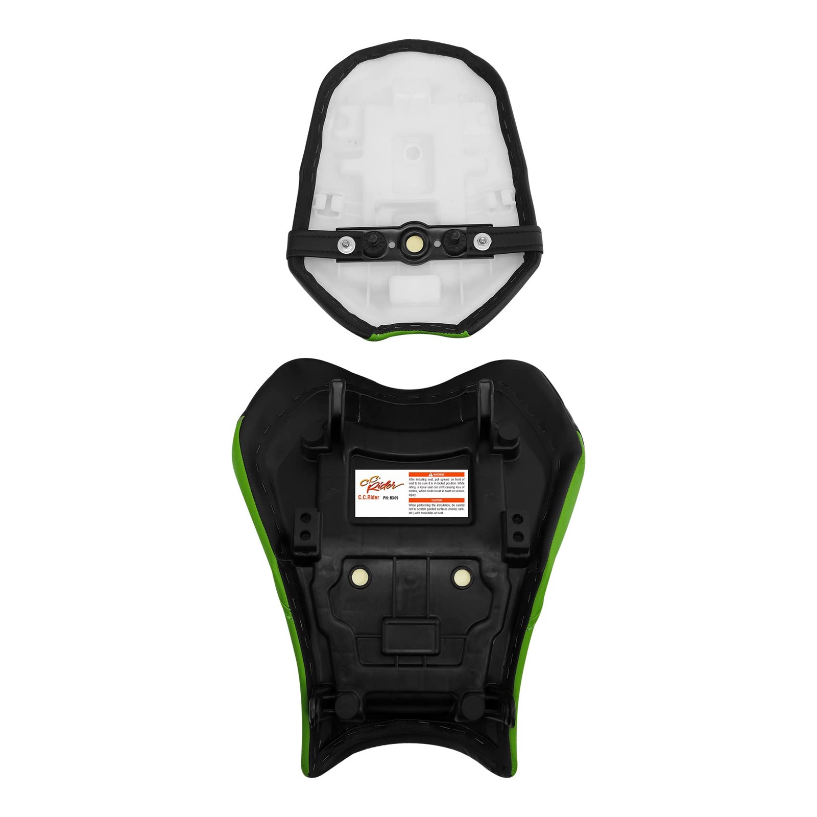 Front Driver Rear Passenger Seat Fits GSXR1000 2009-2016 Black Blue