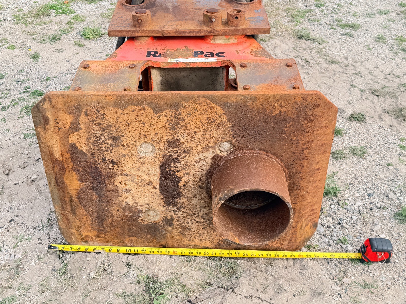 RAMPAC RP20 VIBRATORY POST DRIVER COMPACTOR ATTACHMENT Excavator Tamper