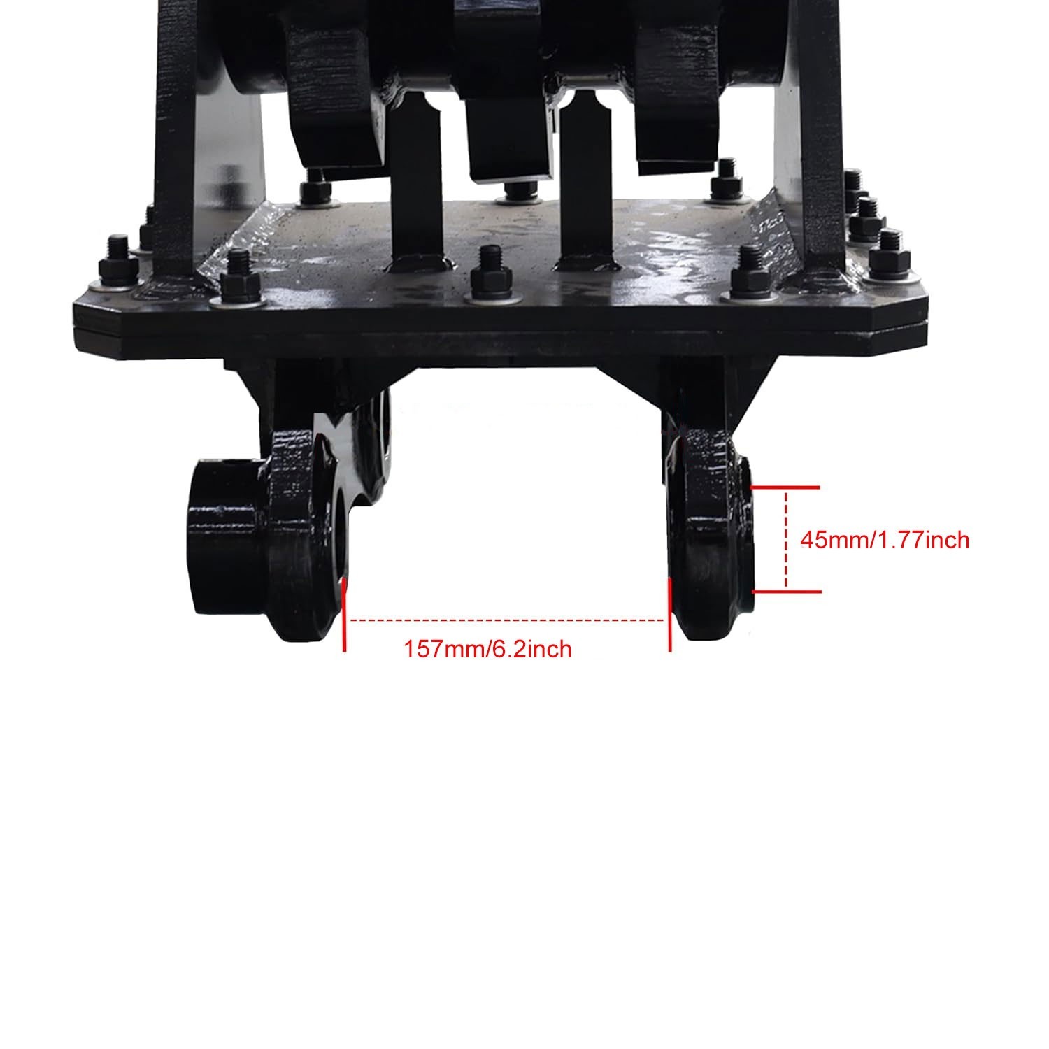 Excavator Roller for CAT 305 | Soil Compaction Wheel Trenching Attachment