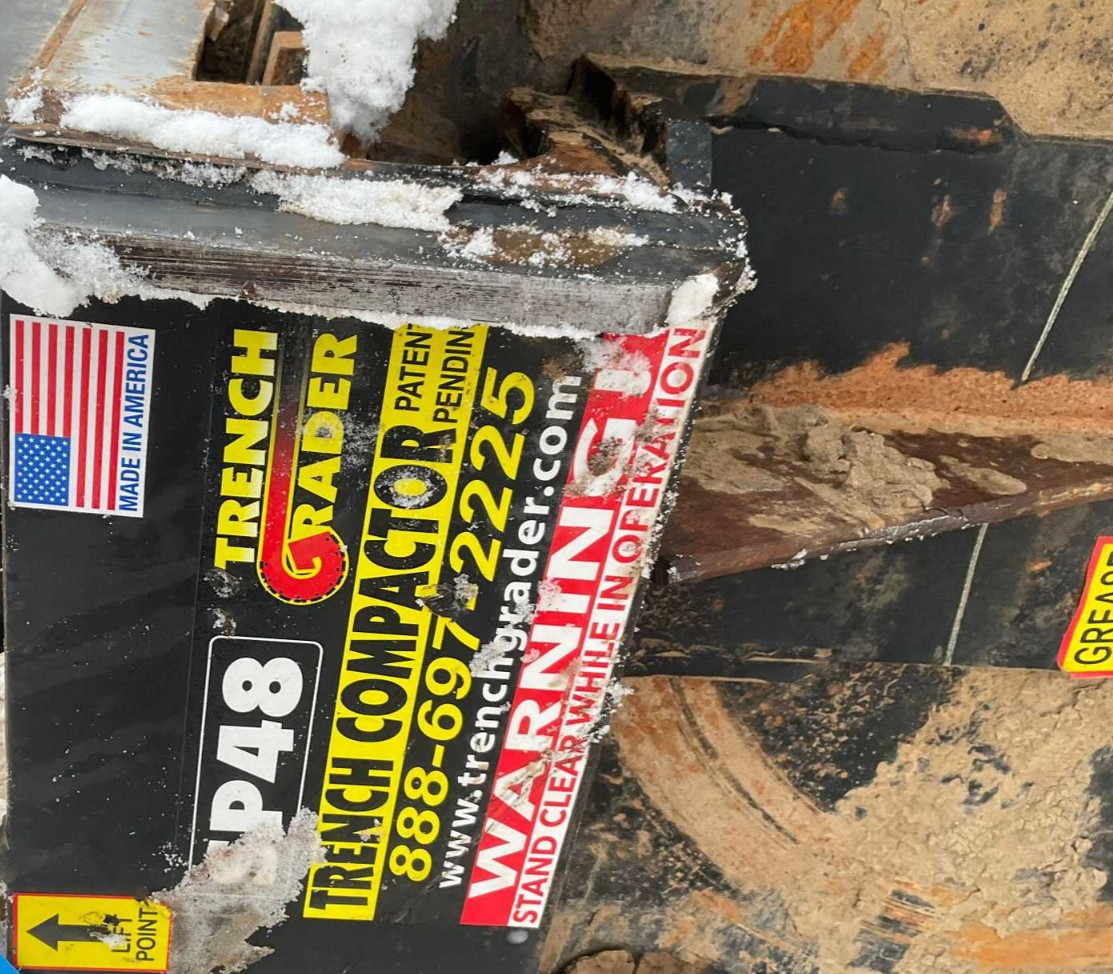 Trench Grader SP42 Vibratory Compactor Wheel SP48 – FREE FREIGHT